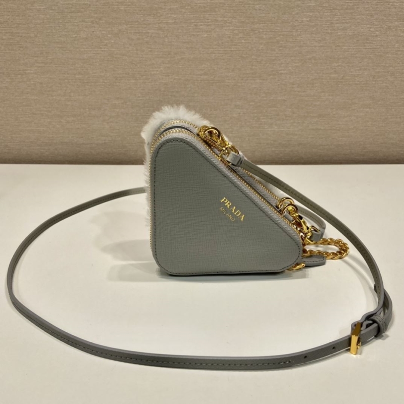 Pra*a triangle pouch